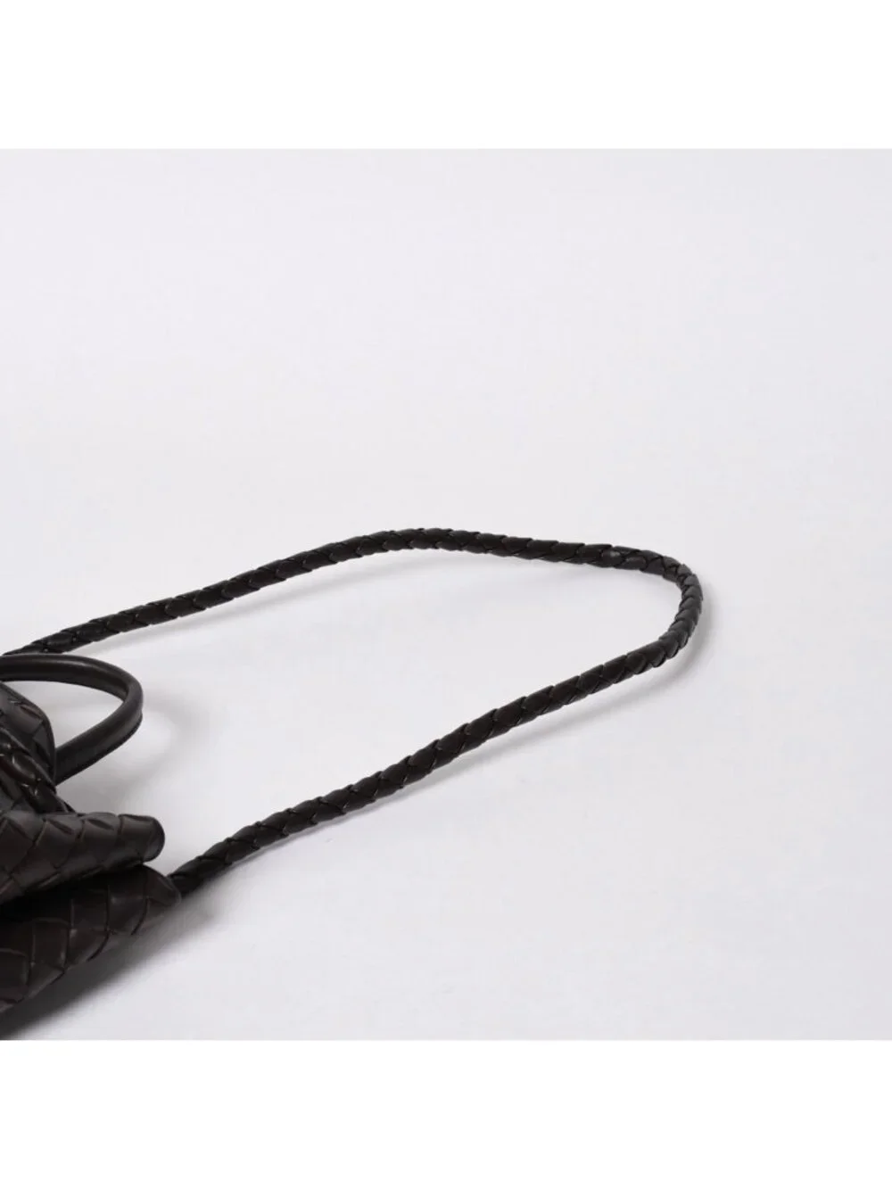 Bottega Veneta Andiamo Shoulder Bag Intrecciato